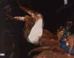 Kissing leg, that wants to bite. 1995. ., .