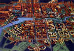 Competition project for reconstruction of the historic centre of Ekaterinburg. Supervised by G.S.Zaikin, V.A.Kolyasnikov, M.V.Paderin 